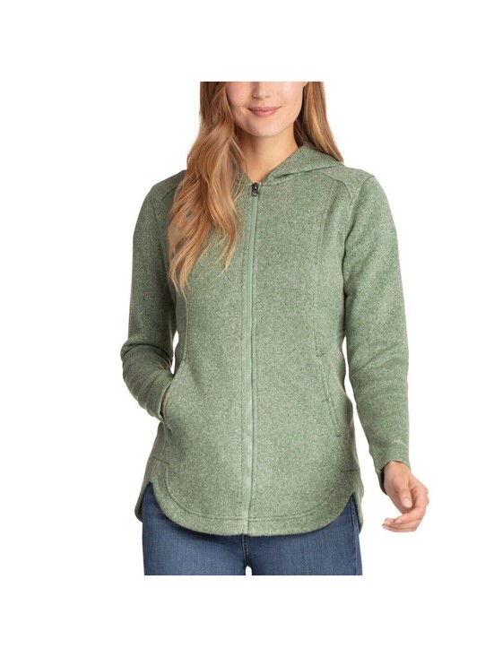 Eddie Bauer Jackets & Blazers - Eddie Bauer Womens Full Zip Hooded Jacket Dusty Sage Size XS